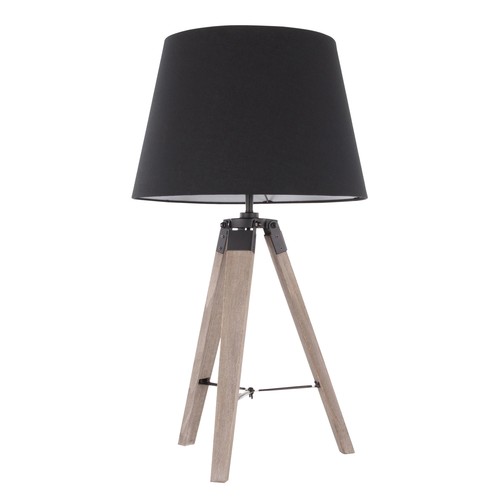 Compass 27" Wood Table Lamp